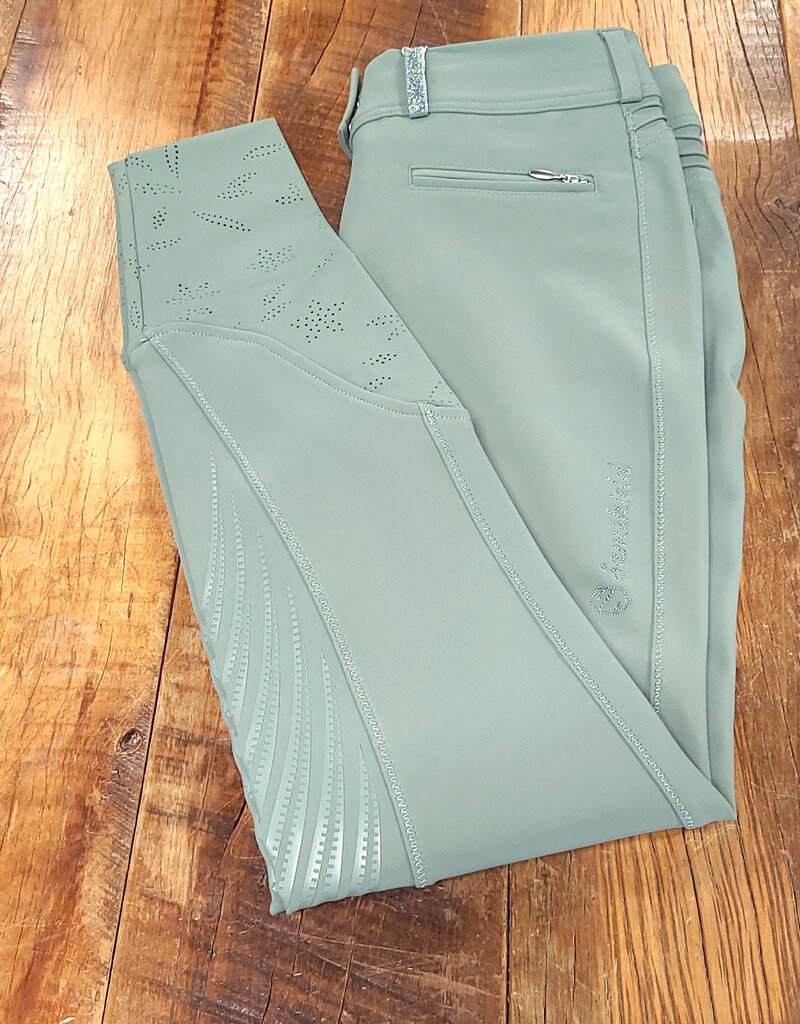 Samshield Samshield Women's Chloe Crystal Knee Grip Pistaccio