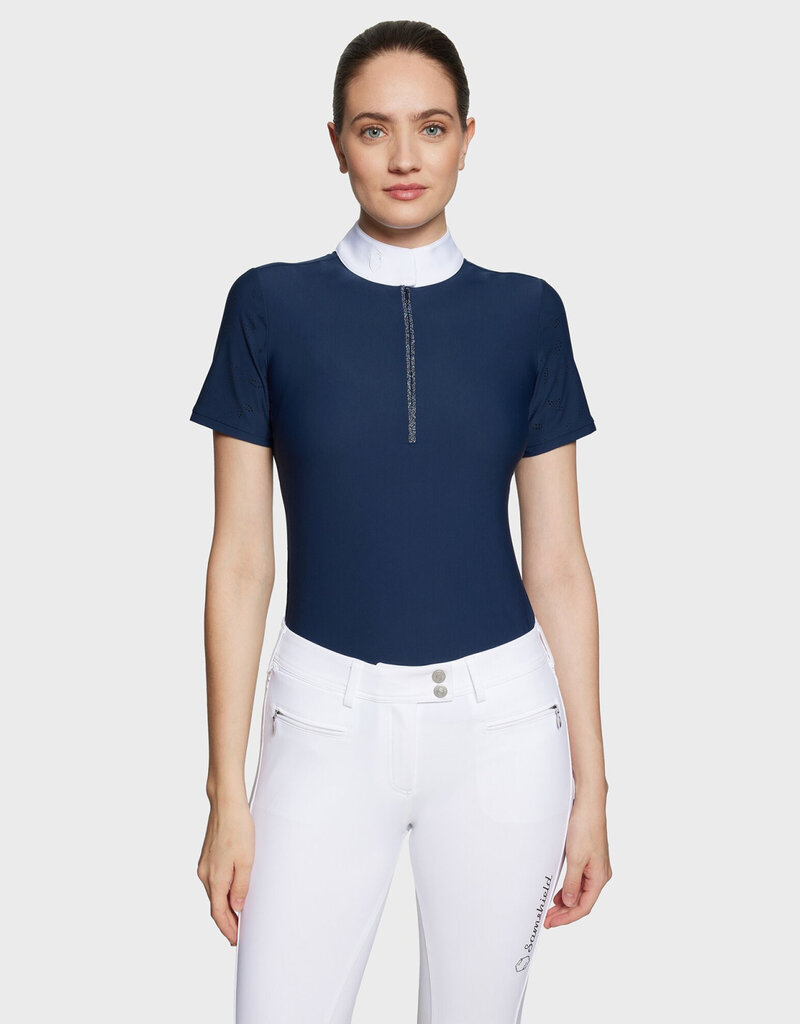 Samshield Samshield Lily Air Short Sleeve Show Shirt Cosmic Blue