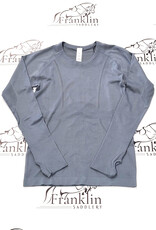 The Tackhack TackHack EqTech Ladies Long Sleeve Shirt French Blue