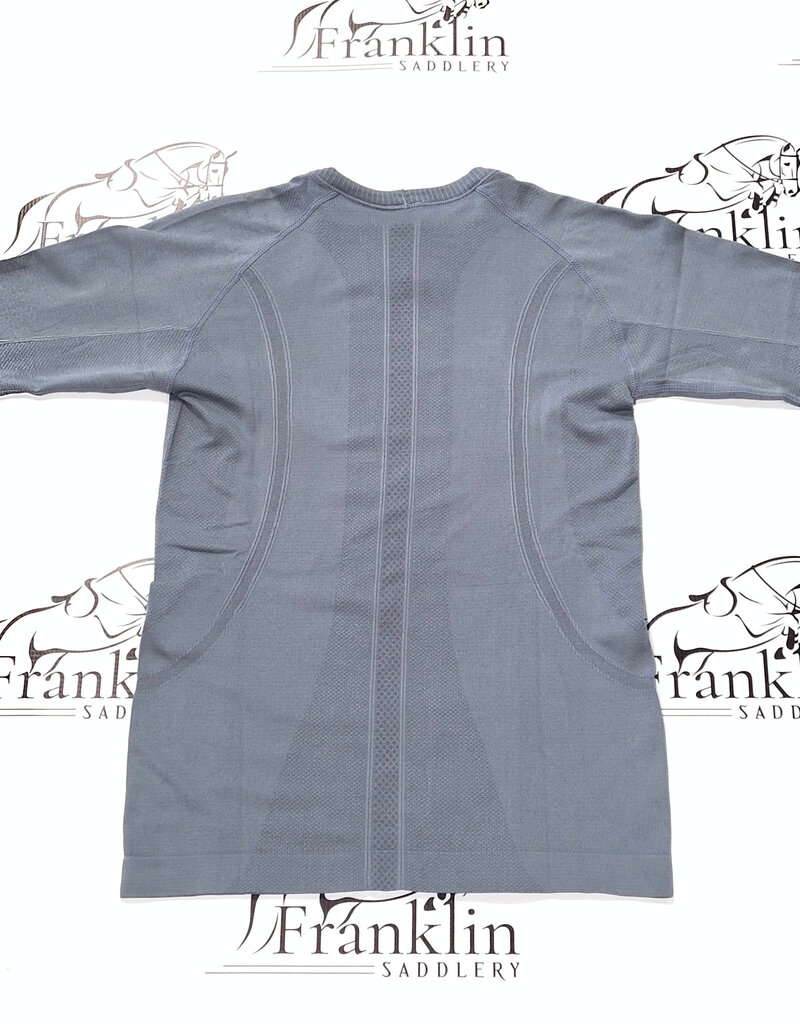 The Tackhack TackHack EqTech Ladies Long Sleeve Shirt French Blue