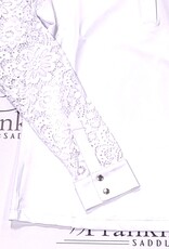 Hannah Childs Lifestyle Hannah Childs Jaclyn Lace Long Sleeve Show Shirt White