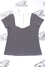 Hannah Childs Lifestyle Hannah Childs Lauryn Short Sleeve Show Shirt Black Mini Gingham