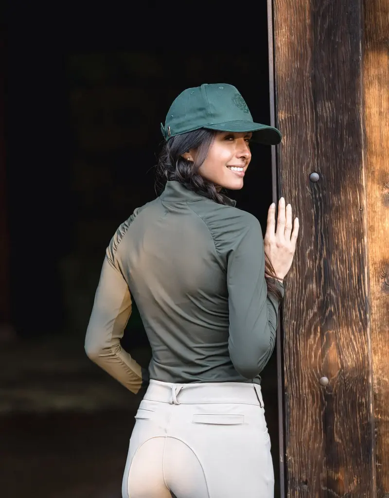 Hannah Childs Lifestyle Hannah Childs Naomi Long Sleeve Top Dark Hunter