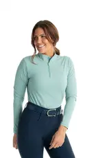 Hannah Childs Lifestyle Hannah Childs Sola Perforated Long Sleeve Sun Shirt Sage Brush