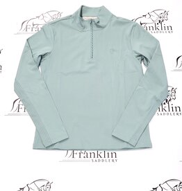 Hannah Childs Lifestyle Hannah Childs Sola Perforated Long Sleeve Sun Shirt Sage Brush