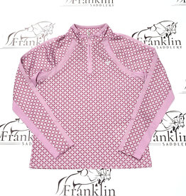 Ariat Ariat Youth Sunstopper 3.0 Long Sleeve Baselayer Lavender Tile