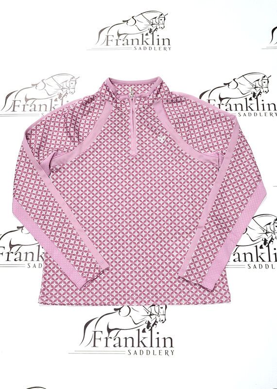 Ariat Ariat Youth Sunstopper 3.0 Long Sleeve Baselayer Lavender Tile