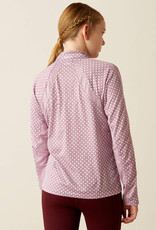 Ariat Ariat Youth Sunstopper 3.0 Long Sleeve Baselayer Lavender Tile
