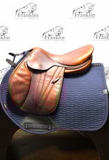 Butet Used Butet Premium Integrated M 17.5 Seat 1.75 Flap Standard Tree Gold Saddle