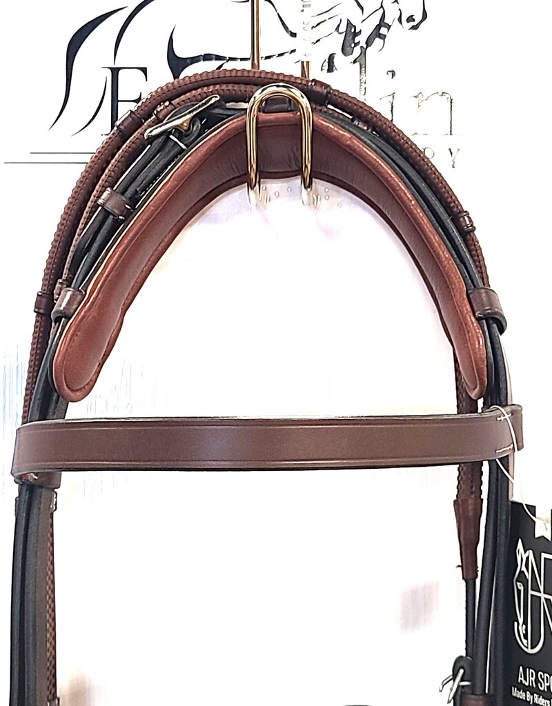 AJR Sport AJR Sport Training Bridle with Rubber Reins