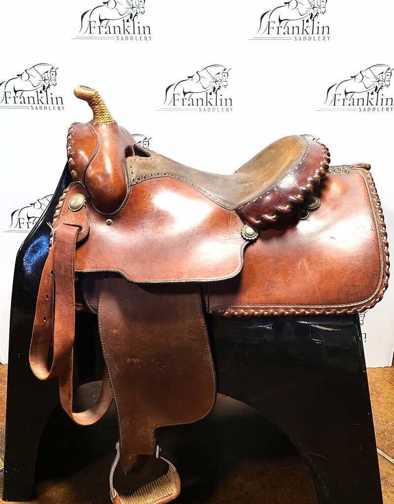 Simco Western Saddle 16" Seat Consignment #760