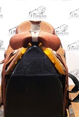 Heart Of Texas Western Ranch/Roping Saddle 16" Seat Consignment #762