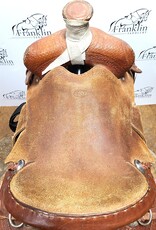 Heart Of Texas Western Ranch/Roping Saddle 16" Seat Consignment #762