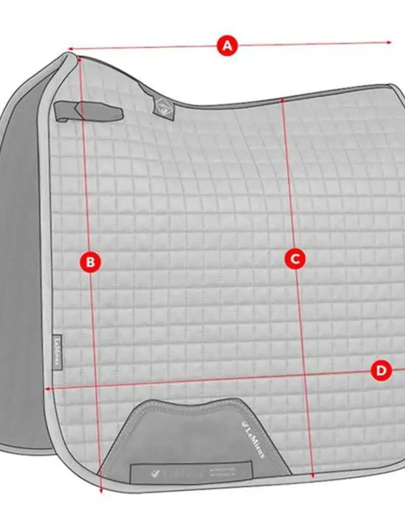 LeMieux LeMieux Loire Satin Dressage Pad Large