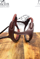 AJR Sport AJR Leather Covered Rope Double Noseband
