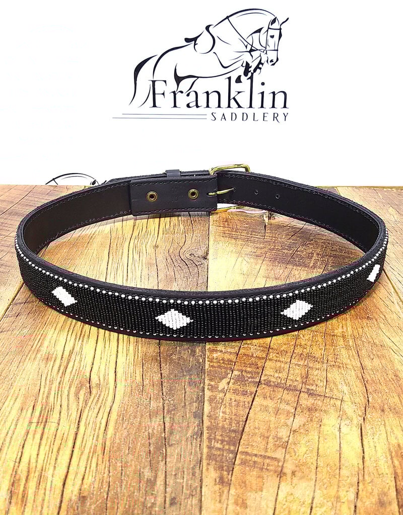 The Kenyan Collection The Kenyan Collection Unity Belt In Black 30"