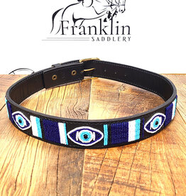 The Kenyan Collection The Kenyan Collection Beaded Belt Evil Eye