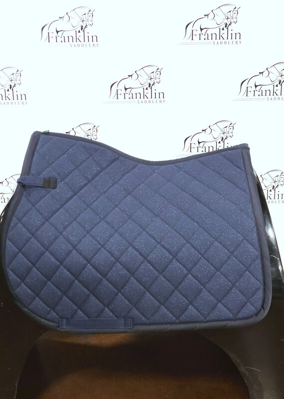 Ovation Ovation Sparkle AP Saddle Pad Navy/Black Full