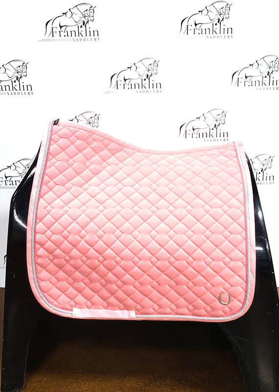 Ovation Ovation Color Lucky QikDry Dressage Pad Rose