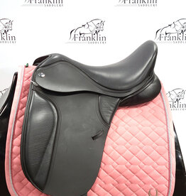 Thorowgood Synthetic Dressage Saddle 18.5" Seat Consignment #768