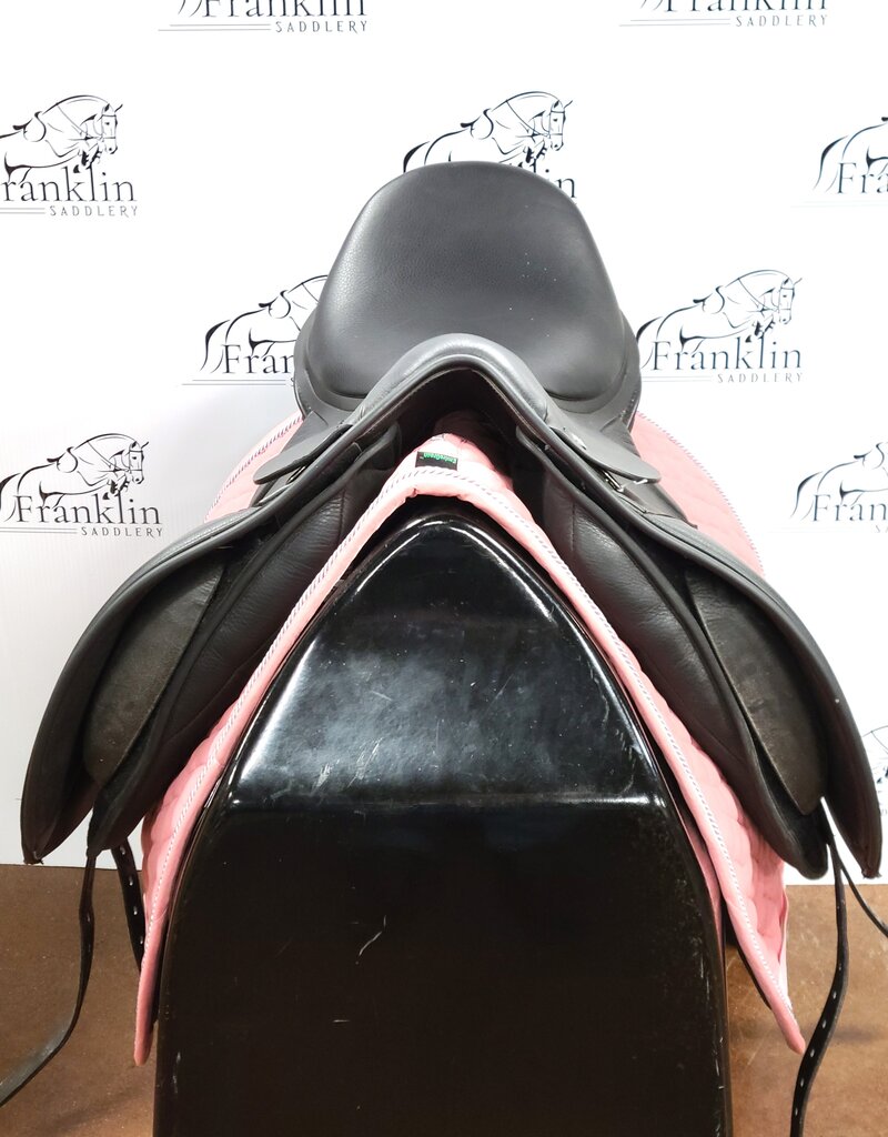 Thorowgood Synthetic Dressage Saddle 18.5" Seat Consignment #768