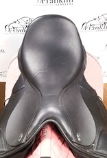 Thorowgood Synthetic Dressage Saddle 18.5" Seat Consignment #768