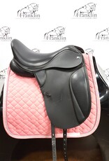 Thorowgood Synthetic Dressage Saddle 18.5" Seat Consignment #768