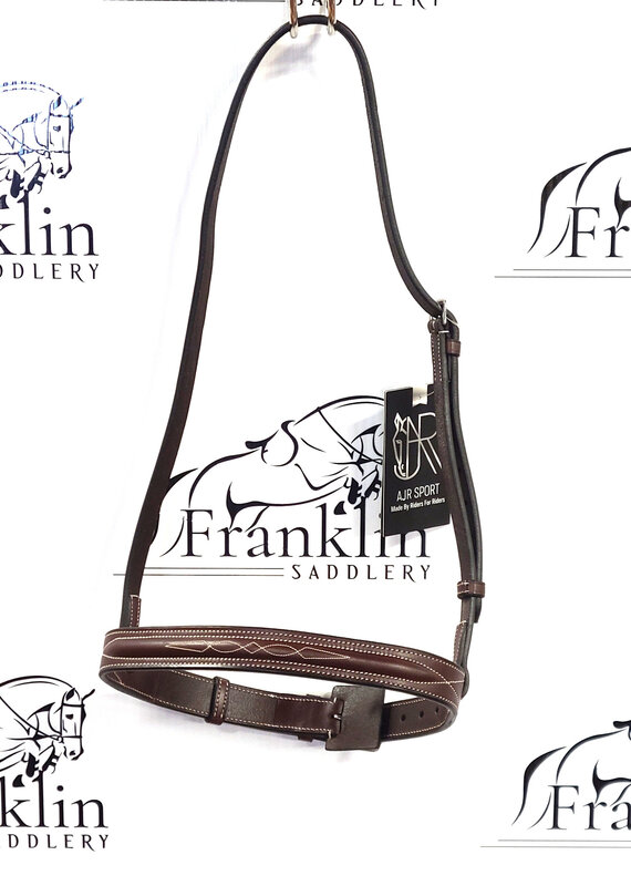 AJR Sport AJR Cavesson Noseband With Metal Plate Insert