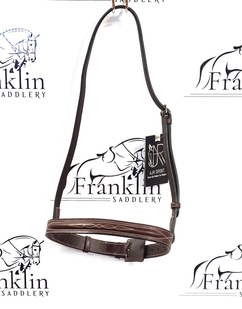 AJR Sport AJR Cavesson Noseband With Metal Plate Insert
