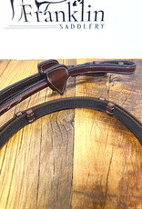 AJR Sport AJR 5/8" Web Anti-Slip Rein With Leather Grips