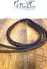 AJR Sport AJR Fancy Raised Laced Leather Reins