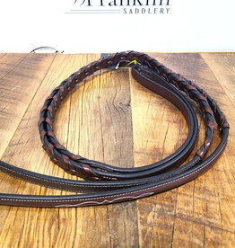 AJR Sport AJR Fancy Raised Laced Leather Reins