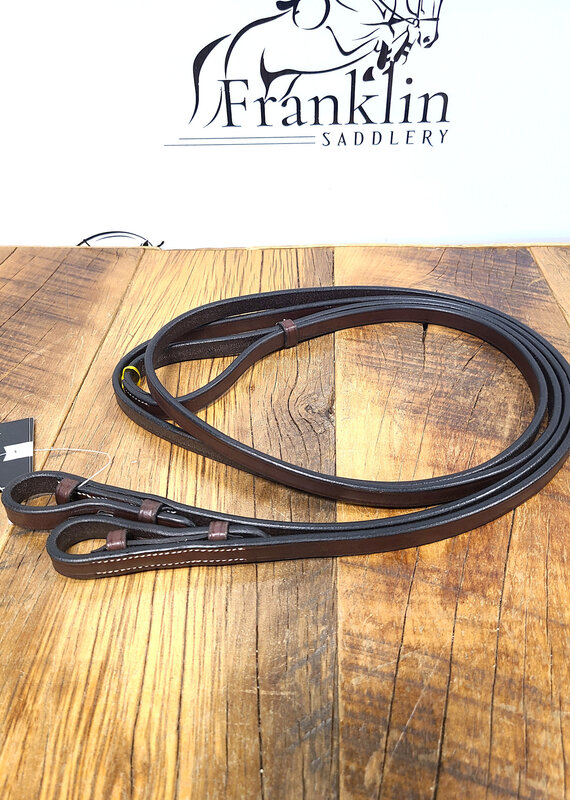 AJR Sport AJR 4/8" Flat Curb Rein Without Buckle