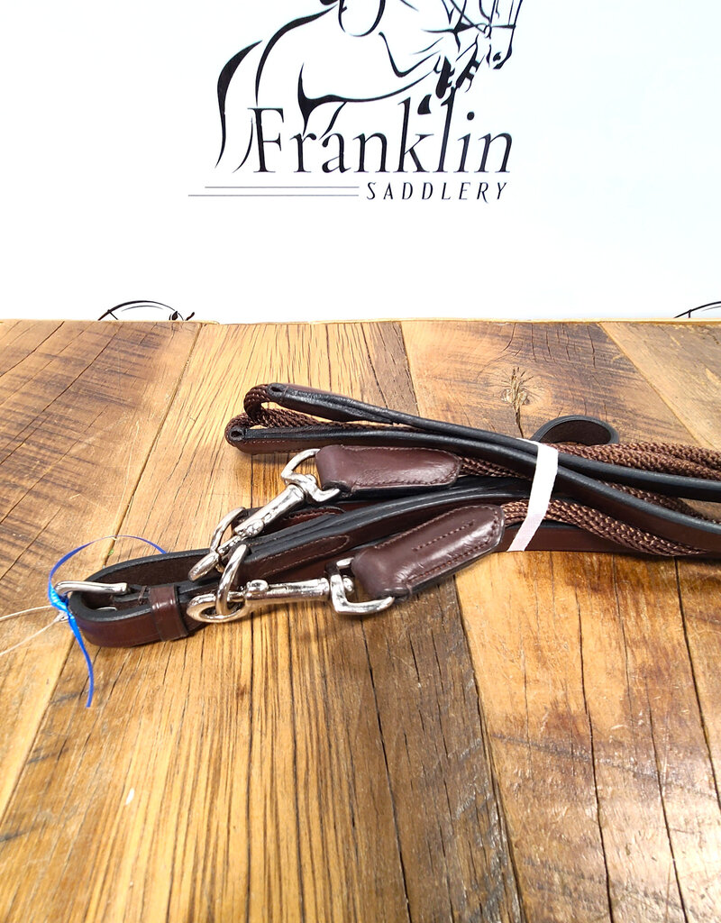 AJR Sport AJR Draw Rein With Leather And Cord