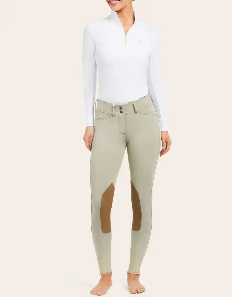 RJ Classics RJ Classics Women's Gracie Knee Patch Breech Peppercorn