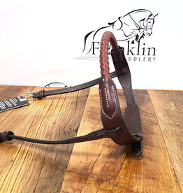 AJR Sport AJR Leather Covered Rope Noseband