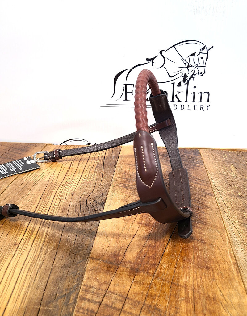 AJR Sport AJR Leather Covered Rope Noseband