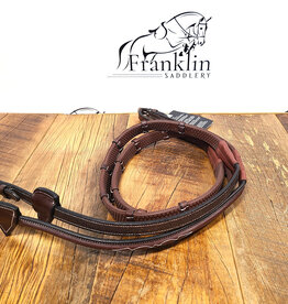 AJR Sport AJR 5/8" Rubber Reins With Leather Grips