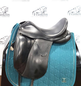 Custom Saddlery Steffen's Advantage Monoflap Dressage Saddle 17" Seat Consignment #773
