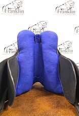 Synthetic Black Australian Stock Saddle 15" Seat Consignment #770