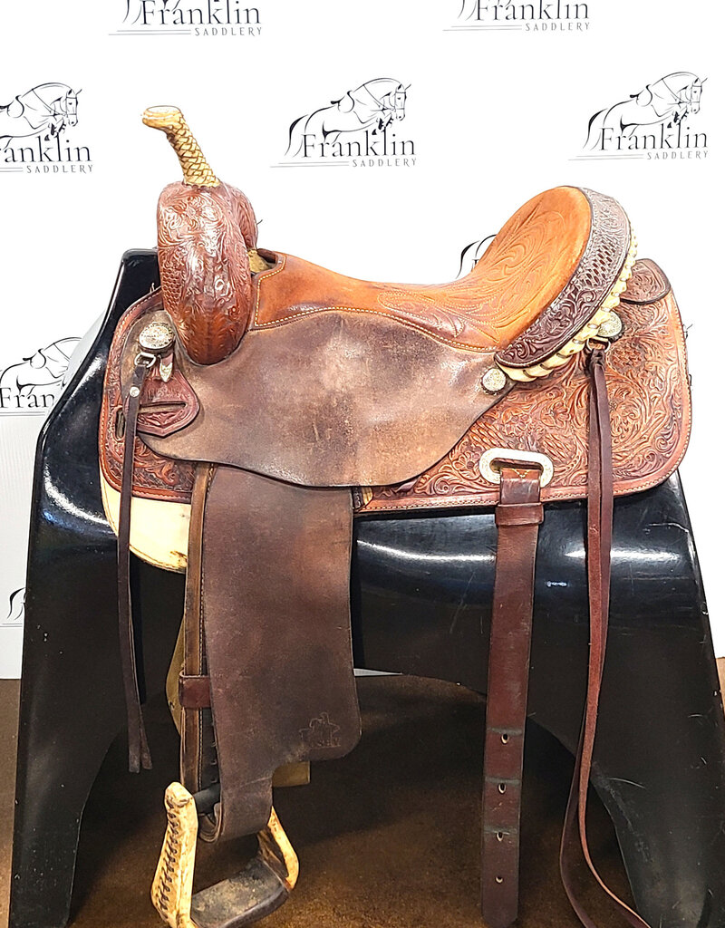 Martha Josey Barrel Saddle 15.5" Seat Consignment #771