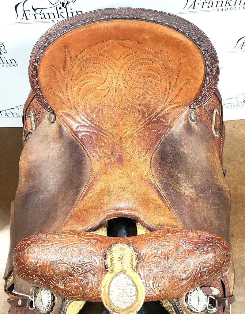 Martha Josey Barrel Saddle 15.5" Seat Consignment #771