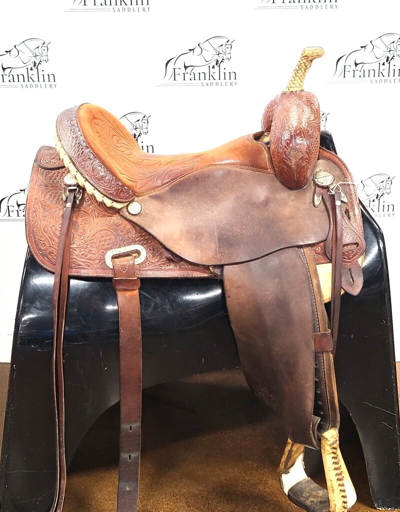 Martha Josey Barrel Saddle 15.5" Seat Consignment #771