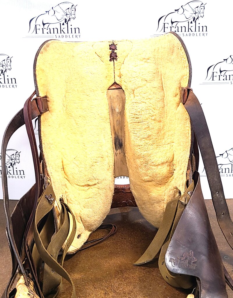 Martha Josey Barrel Saddle 15.5" Seat Consignment #771