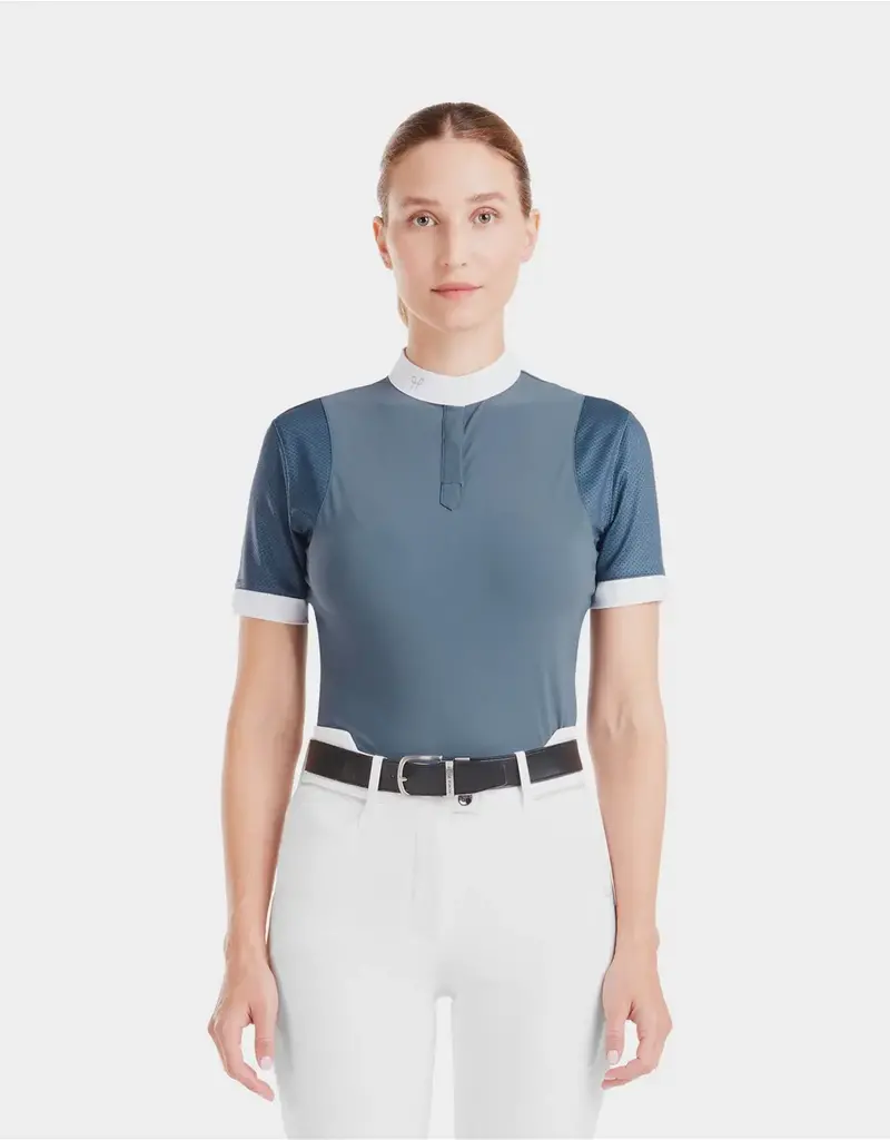 Horse Pilot Horse Pilot Women's Aerolight Short Sleeve Show Shirt Vintage Indigo