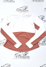 Horse Pilot Horse PIlot Women's Monica Long Sleeve Show Shirt Brick Dust