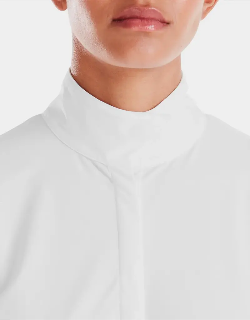 Horse Pilot Horse PIlot Women's Monica Long Sleeve Show Shirt Brick Dust