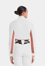 Horse Pilot Horse PIlot Women's Monica Long Sleeve Show Shirt Brick Dust