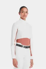 Horse Pilot Horse PIlot Women's Monica Long Sleeve Show Shirt Brick Dust