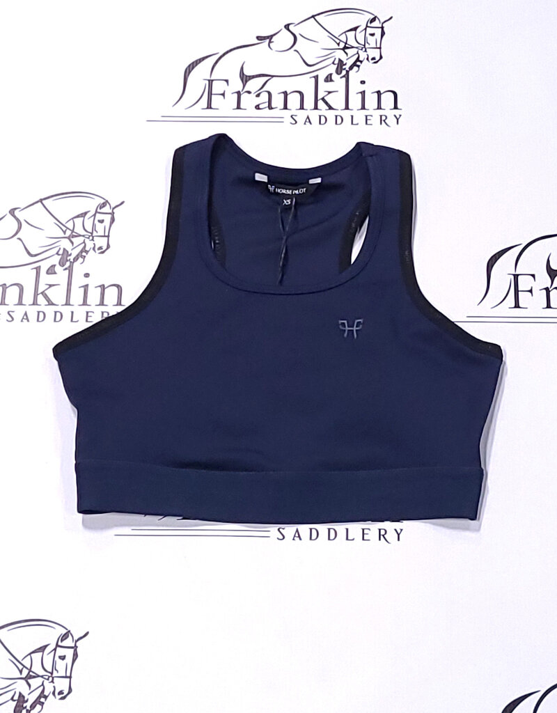 Horse Pilot Horse Pilot Women's Sports Bra Navy